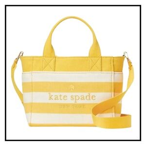 NWT Kate Spade Jett Canvas Tote/Crossbody/Shoulder Bag